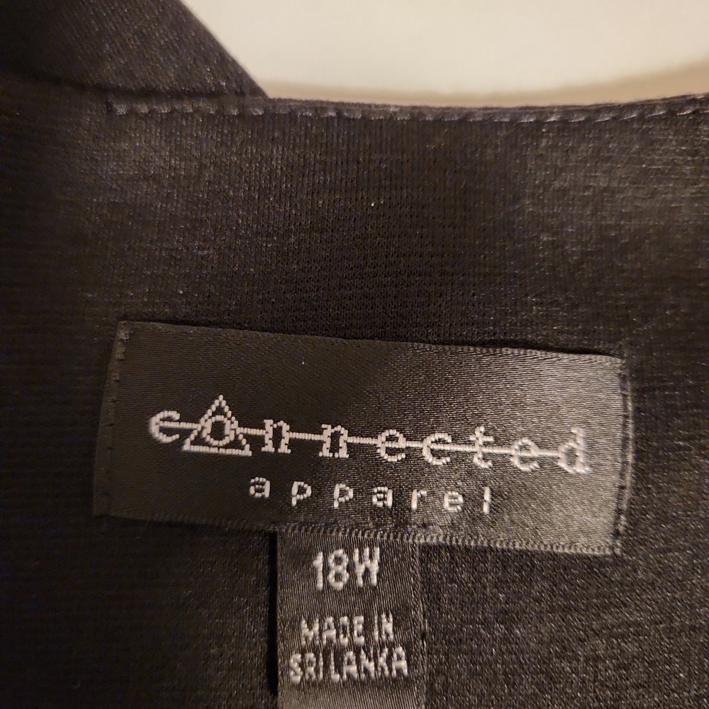 Women's black jersey dress NWOT - Picture 4 of 4